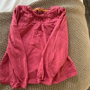 Mini Boden pink Long Sleeve Top